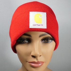 Carhartt Knit Cap Beanie Red